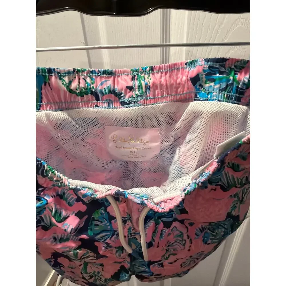 Lilly Pulitzer Kids XL Swimming Trunks